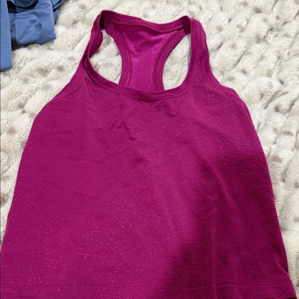 Women’s Racerback Tank Top - Magenta by lululemon size 6 EUC